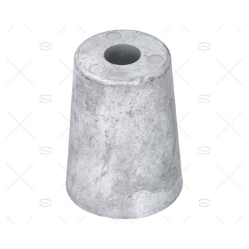 ANODO ZINC PUNTA EJE 35mm RADICE