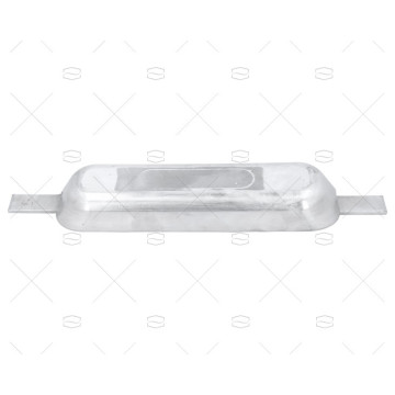 ANODO ZINC PLACA 5kg SOLDAR