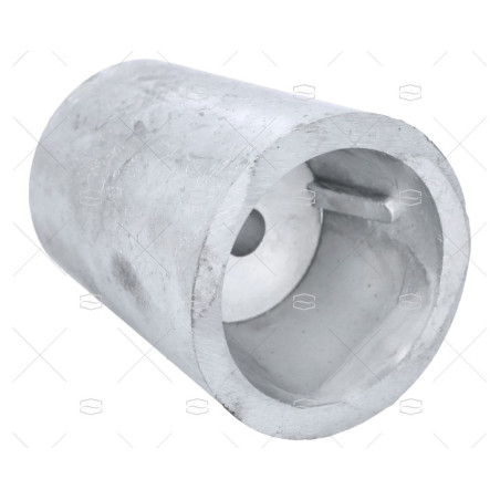 ANODO ZINC PUNTA EJE 50mm CHAVETEADO