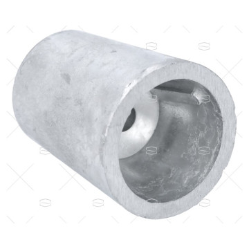 ANODO ZINC PUNTA EJE 45mm CHAVETEADO