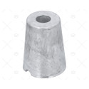 ANODO ZINC PUNTA EJE 35mm-40mm SOLE