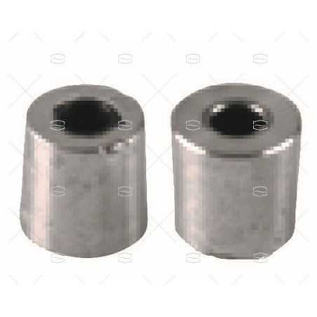 ANODO ZINC HAMILTON 24x24mm TECNOSEAL