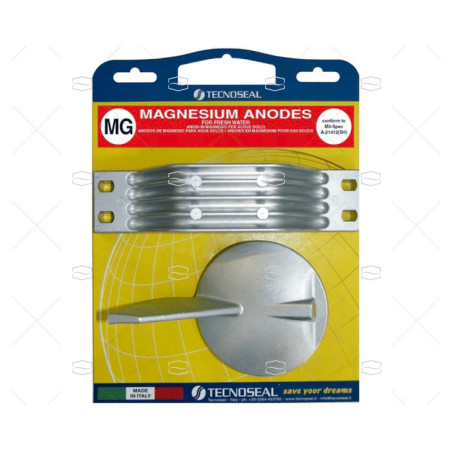 KIT ANODOS MAGNESIO YAMAHA 150-200HP CR TECNOSEAL