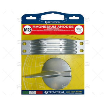 KIT ANODOS MAGNESIO YAMAHA 200-250HP TECNOSEAL