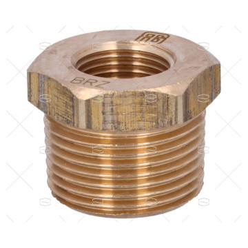 REDUCCION BRONCE M-H 3/4"-3/8" GUIDI