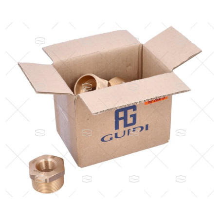 REDUCCION BRONCE M-H 1"1/4-3/4" GUIDI (1