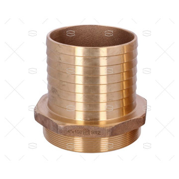 ENTRONQUE BRONCE 4"x100mm ENTRONQUE BRONCE 4"x100mm (2)