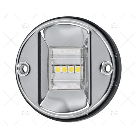 LUZ ALCANCE LED 12V DIA.76 INOX