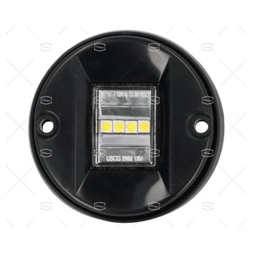 LUZ ALCANCE LED 12V DIA.76 NEGRA