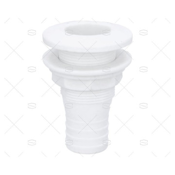 PASACASCO EN PVC BLANCO 1"1/2x37mm