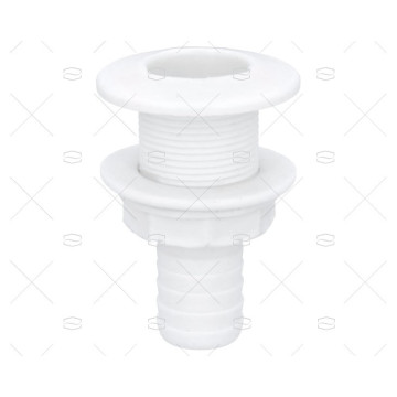 PASACASCO EN PVC BLANCO 1"1/4x30mm