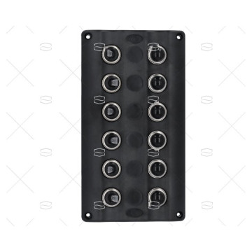 PANEL ELECTRICO 6 LED ON/OFF