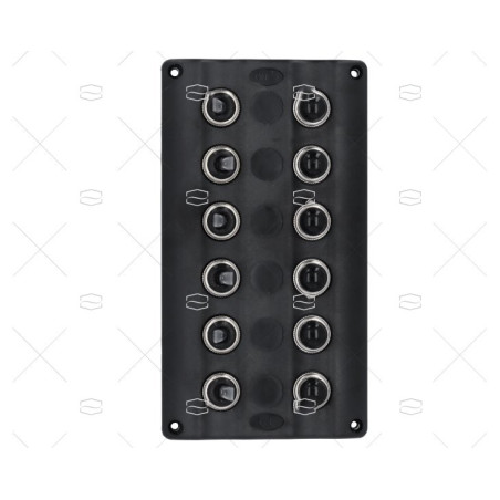 PANEL ELECTRICO 6 LED ON/OFF