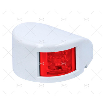 LUZ 7045 ROJA PLANA 12V LED BLANCA