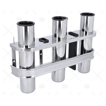 SOPORTE PORTACAÑAS 3-1 PP INOX