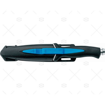 CUCHILLO DIVING CON FUNDA AZUL OEM AQUATYS MAC COLTELLERIE