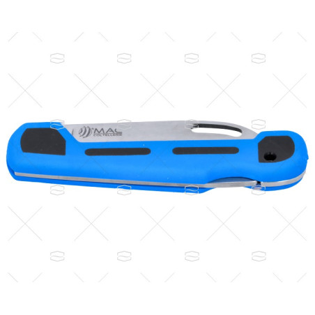 CUCHILLO MARINE PLEGABLE AZUL MAC COLTELLERIE