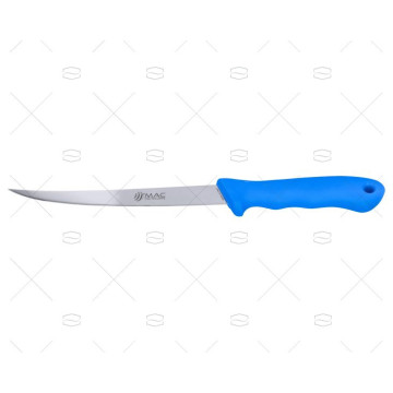 CUCHILLO PESCA CON FUNDA AZUL MAC COLTELLERIE