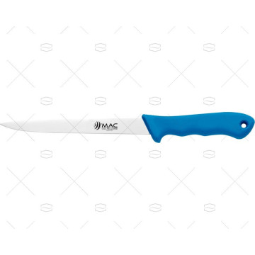 CUCHILLO PESCA R CON FUNDA AZUL 31.5-H18cm MAC COLTELLERIE