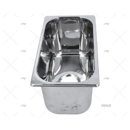 FREGADERO INOX RECTANGULAR ESTRECHO BARKA