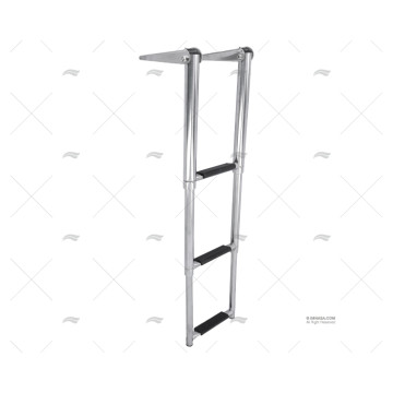 ESCALERA INOX 3 PELDAÑOS 230mm