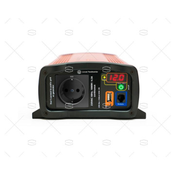 CONVERTIDOR 12-220V 1000W ONDA PURA