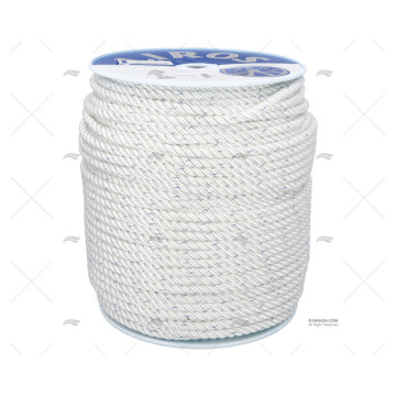 CABO POLYESTER 12mm BLANCO 200m