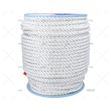 CABO POLYESTER 14mm BLANCO 150m