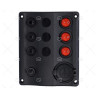 PANEL INT. 3P 12V 107x130 USB