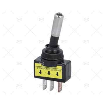 INT. ON-OFF 20A/12V/3PIN LUZ BLANCA