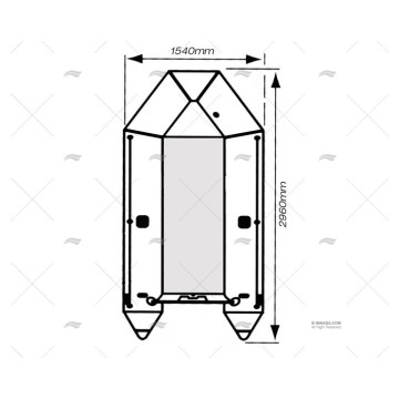 NEUMATICA 300SH 296x154 cm IMNASA