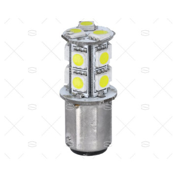 LAMPARA BAY15D 12V LED 13 360º