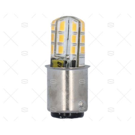 LAMPARA BA15D 12V LED 2W 38.6 x 15.2 mm