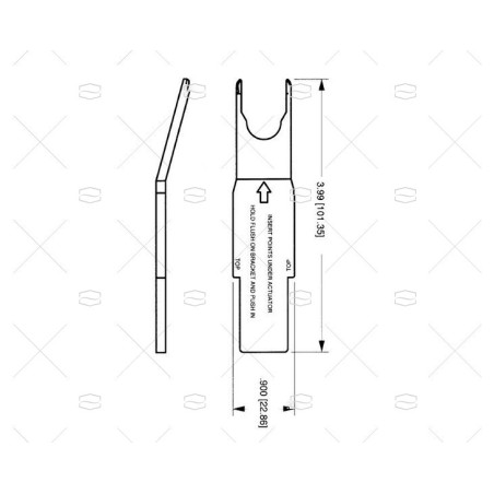 HERRAMIENTA DESMONTAJE BASCULA CARLINGSWITCH