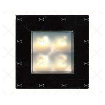 PLAFON CORTESIA CUADRADO 12V HELLA MARINE