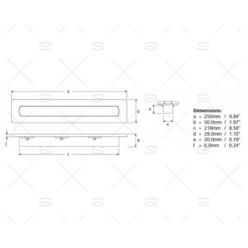 LUZ WAIKEKE LED BLANCO INOX 316 HELLA MARINE