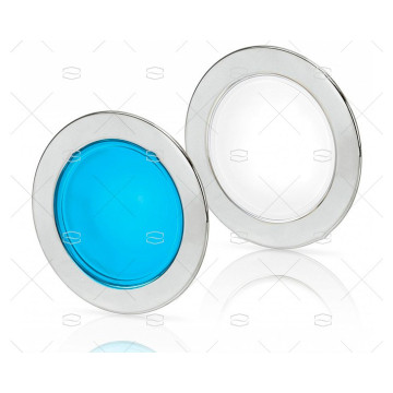 LUZ EUROLED 95 REDONDA BLANCA/AZUL