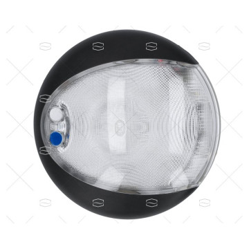 LUZ EUROLED 130 BLANCO/AZUL TAPA NEGRA