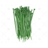 BRIDA NYLON 3,6x140 VERDE 100 UNIDADES