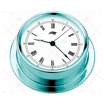 RELOJ CROMADO 120MM BARIGO