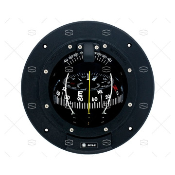 COMPAS FRONTAL 152mm NEGRO R100 AUTONAUTIC INSTRUMENTAL