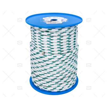 DRIZA FASTNET 12mm BLANCO/VERDE