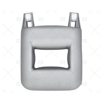 DEFENSA ESCALERA 1 PELDAÑO GRIS