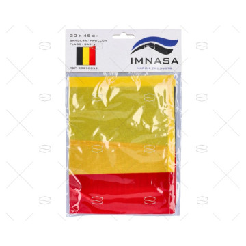 BANDERA BELGICA 45x 30cm