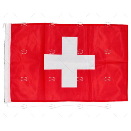 BANDERA SUIZA 45x 30cm