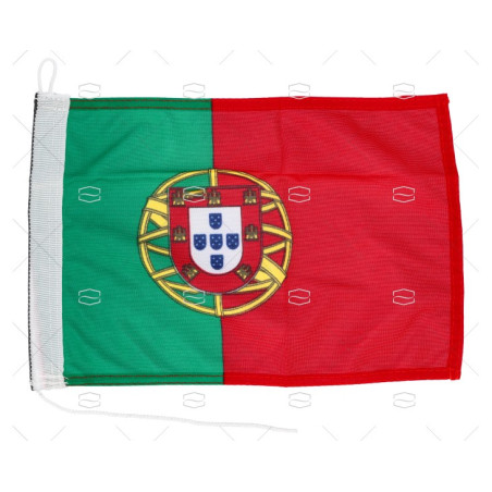 BANDERA PORTUGAL CON ESCUDO