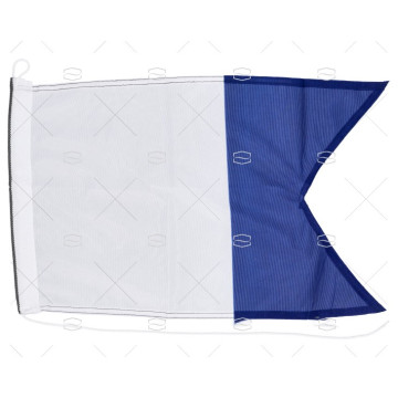 BANDERA ALFA 45x 30cm