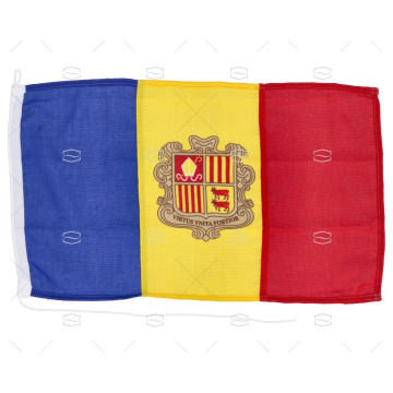 BANDERA ANDORRA 45x 30cm