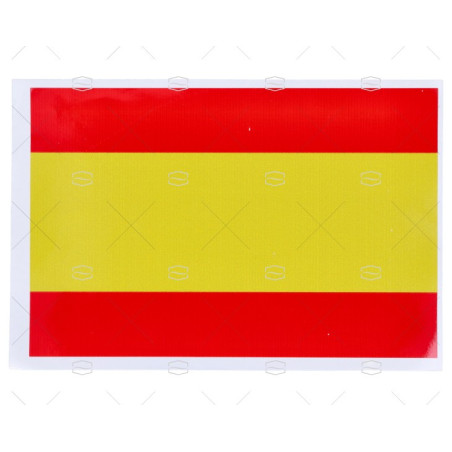 BANDERA ADHESIVA ESPAÑA S/CORONA 210x140