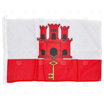 BANDERA GIBRALTAR 45x 30cm